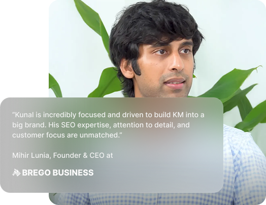 Home 7 Mihir Lunia - Brego Business